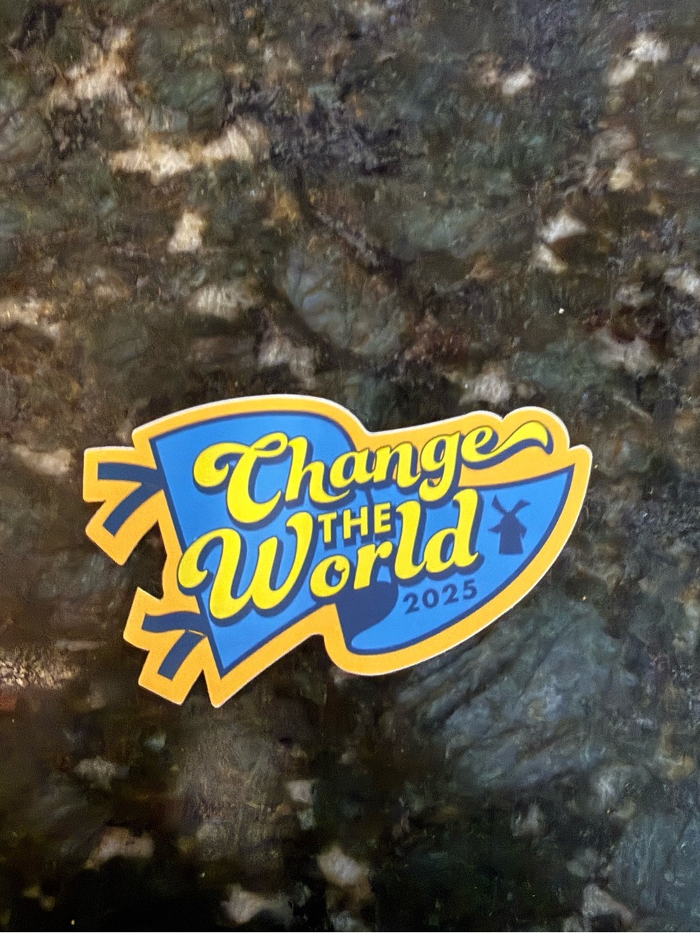 Dutch Bros Change The World Sticker